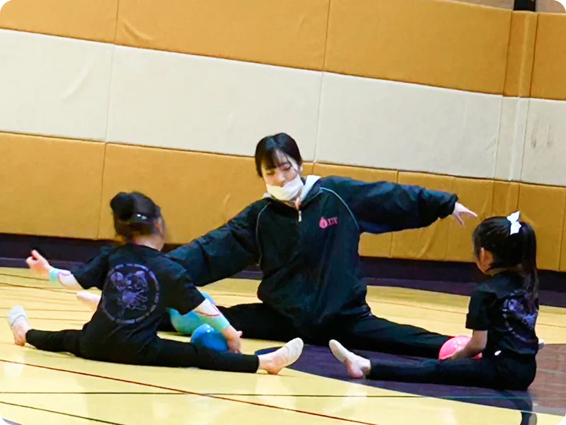 先生と２人の子供の写真
